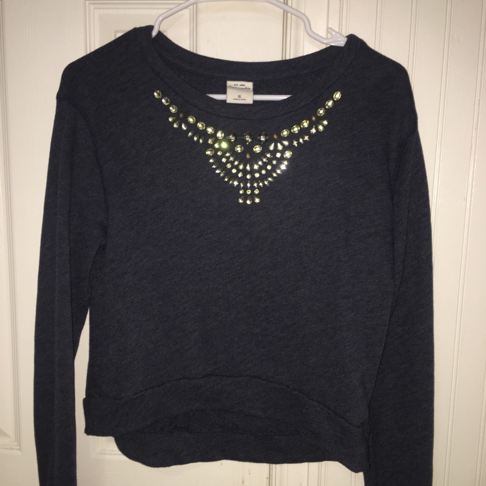 navy blue long sleeve